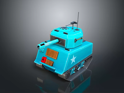 Sci-fi Tank Cartoon Tank Sci-fi Vehicle Sci-fi Vehicle World of Tanks Tank War Anime Tank 3d model