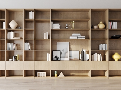 Modern Bookcase Cabinet model