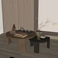 New Chinese Tea Table 3d model
