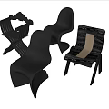 Stylish Black Dining Chairs Showcasing Various Unique Designs And Modern Styles