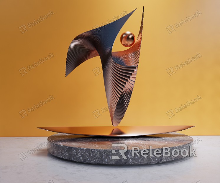 Modern Sculpture Decorative Sculpture model