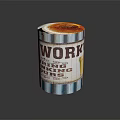 Creative Work Themed Cup With Inspiring Thinking Hours Text And Caramelized Top Design