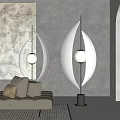 RocheBobois modern floor lamp 3d model