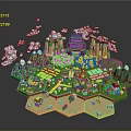Game Environment Game Scene Fairy Tale Scene Fairy Tale Magic Scene Magic Item Fantasy Scene 3d model