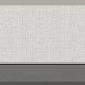 Modern fabric carpet square 3d model