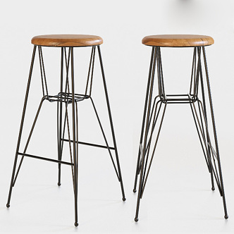 Bar stool 3d model