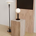 Table lamp table lamp side 3d model