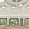 Spacious Dance Studio With Ballet Barres And Soft Tones