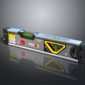Premio Dual Spirit Level Tool With Silver Body Yellow Indicators And Red Button