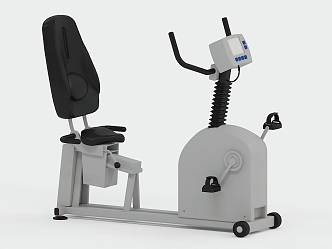 Modern Fitness Bike Machine 3d model