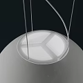 Three Modern Dome Shaped Pendant Lights In White Black And Silver Finishes