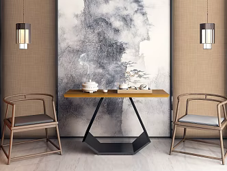 New Chinese Duan Jing Tai 3d model