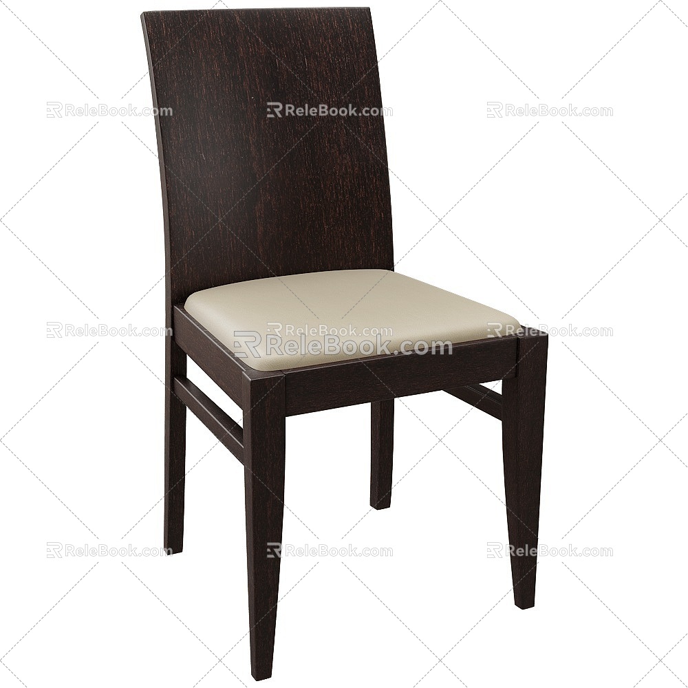 Yamato American Casual Dining Chair 18cn 3d model