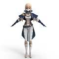 Jean Guenhilde 3d model