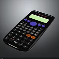 Casio Scientific Calculator As Daily Essential With Black Body Colorful Buttons And Clear Screen