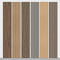 Modern Wall Panel Wood Grain Wall Panel 3d model