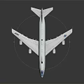 NASA White Livery Transport Aircraft With Aerodynamic Design And Distinctive Logo