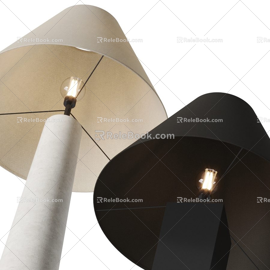 Quiet Wind Floor Lamp 3d model