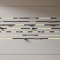 Modern Minimalist Downlight Spotlight Magnetic Suction Track Spotlight Extra-mounted Steering Spotlight Linear Lamp Internal Embedded Spotlight Grid Lamp 3d model