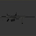 Sniper Rifle Sniper Rifle Sight Modern Weapons Hot Weapons Hot Weapons Firearms 3d model