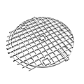 Circular Metal Grating Grid Structure With Square Openings For Industrial Applications 3d model