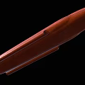 modern submarine-driven powered cargo submarine 3d model