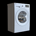 Drum washing machine 3d model