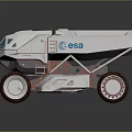 Innovative ESA Lunar Rover Design For Future Moon Surface Exploration Missions