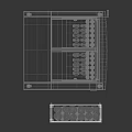 Commercial Baking Equipment With Stainless Steel Oven Multiple Layers And Bread Display Racks