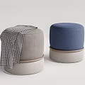 Modern Sofa Stool Low Stool 3d model