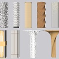 Special-shaped Pillar Creative Package Pillar Mall Decorative Pillar Decorative Pillar 3d model