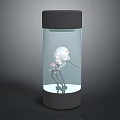 Robot Assistant Small Robot Butler 3d model