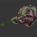 Light Tank Light Armored Tank Modern Tank World War II Tank World War I Tank Heavy Tank 3d model