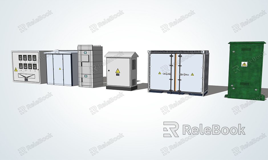 Modern Substation Box model