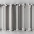 Jane's Roman Column 3d model