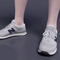 Stylish Gray Sports Shoes With Comfortable Lightweight Design For Everyday Wear
