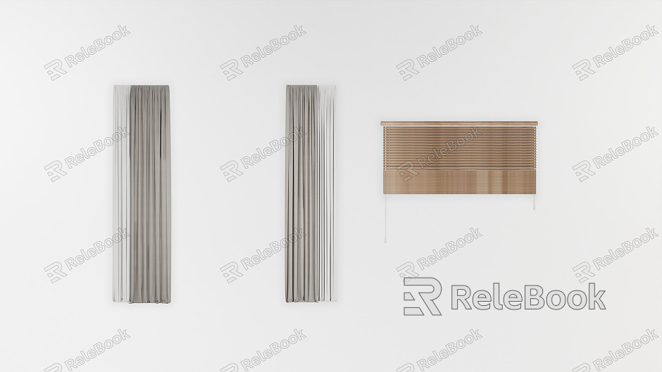 Modern Venetian Blinds Simple Curtain Blinds model