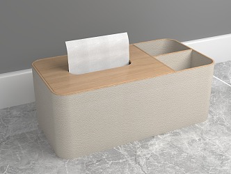 Tissue Box Storage Box Remote Control Storage Box Drawer Tray 3d model