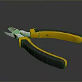 Pipe pliers vise bench vise wrench tool hardware tool processing tool furniture 3d model