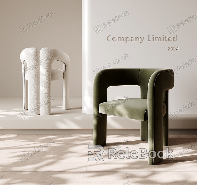 Cream wind single chair model