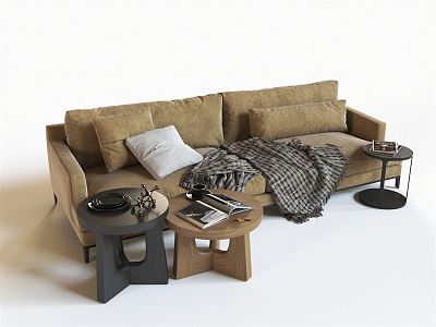 Nordic Double Sofa model