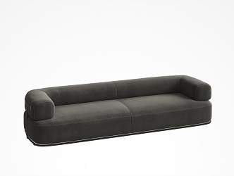 Three-seat sofa 3d model