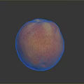 Fresh Ripe Juicy Peach With Vibrant Orange Red Yellow Smooth Skin Isolated On Dark Background