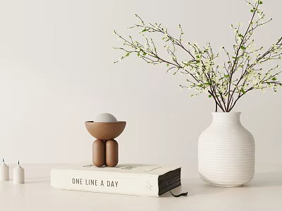 Modern ornaments combination 3d model