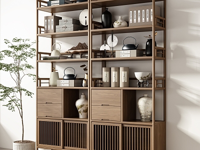 New Chinese Antique Rack model