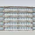 Modern Home Balcony In Residential Building With Glass Railing Spacious Layout And Natural Light