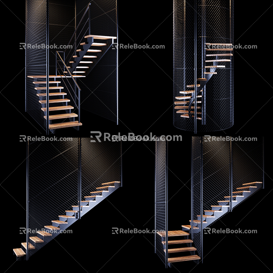 Stairs 3d model