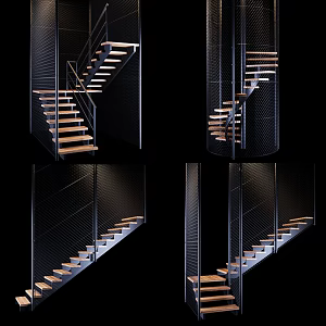 Stairs 3d model