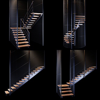 Stairs 3d model