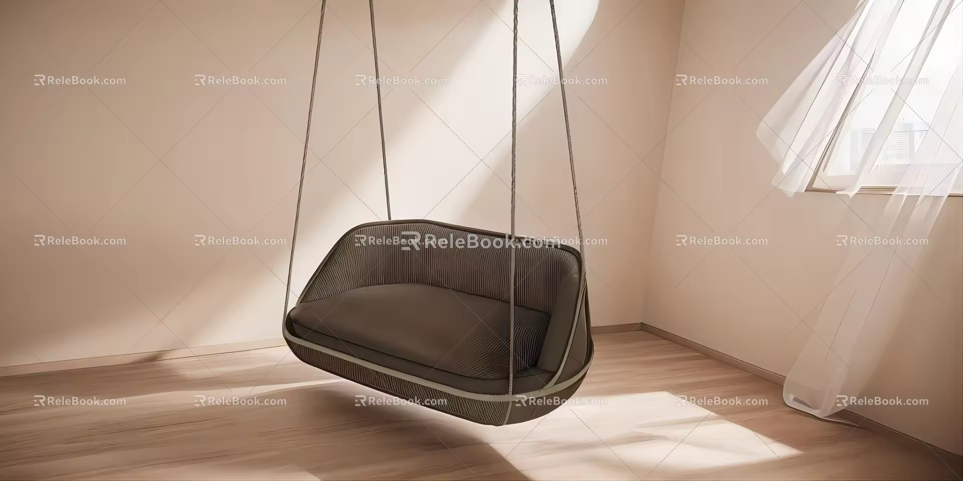 rocking sofa 3d model